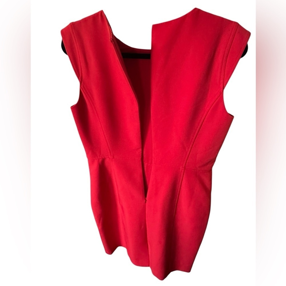 Vibrant Red/rouge dress size 8 - Picture 4 of 8